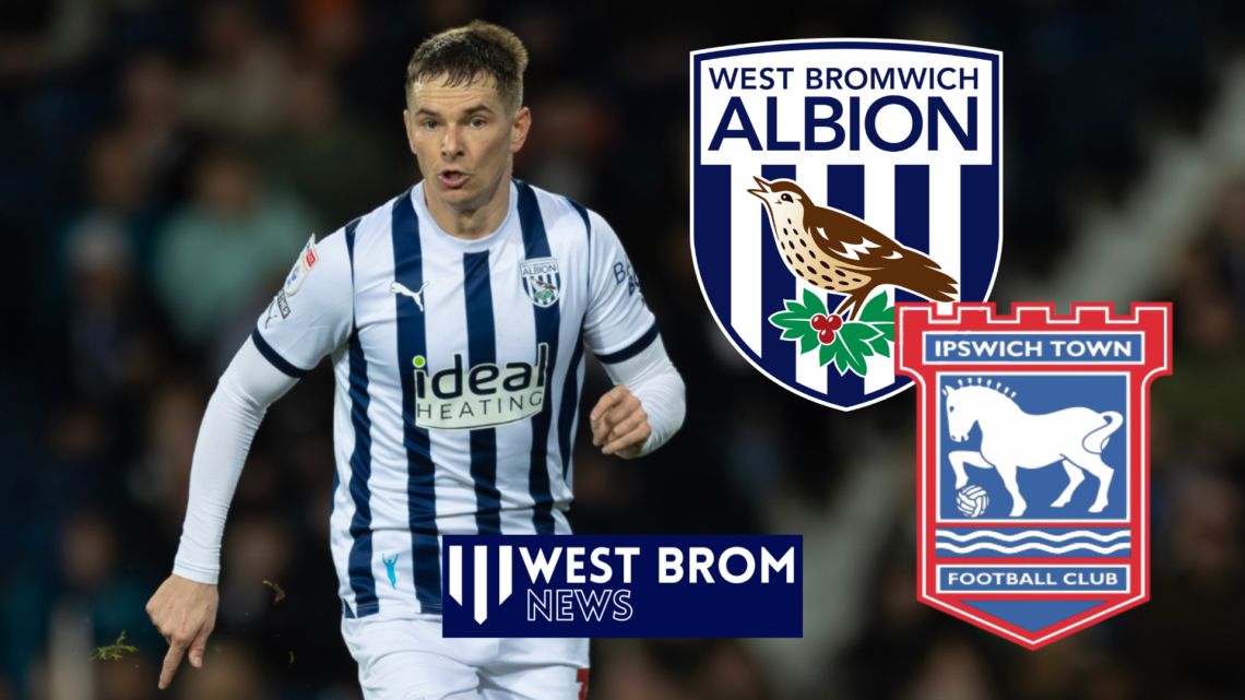 Conor Townsend, Ipswich Town badge, West Brom badge