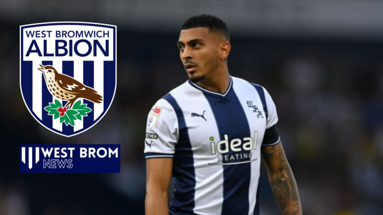 Karlan Grant, West Brom badge