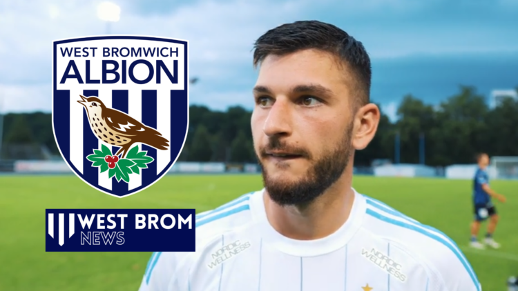 Besard Sabovic, West Brom badge