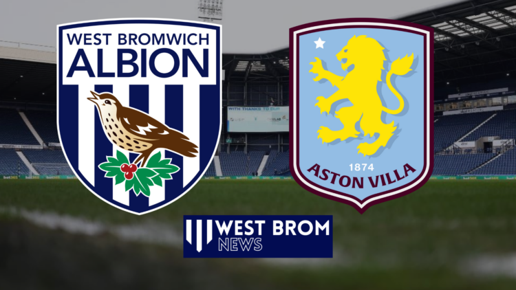 West Brom and Aston Villa badges