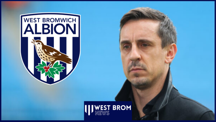 West Brom badge, Gary Neville