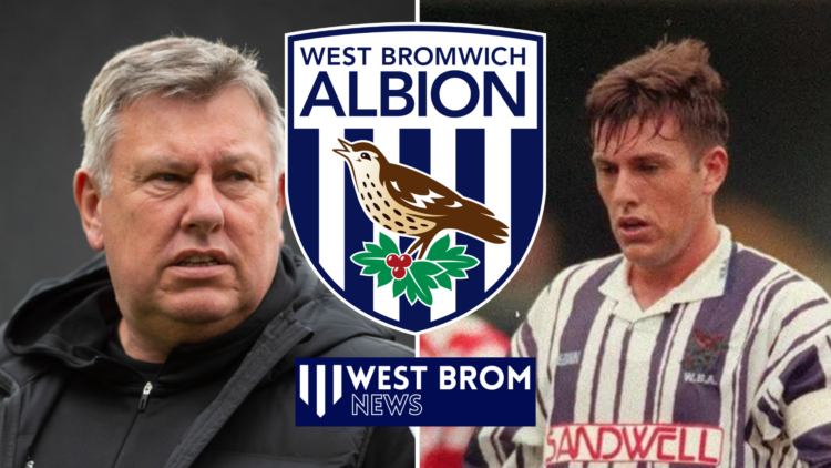 West Brom badge, ex-player Craig Shakespeare