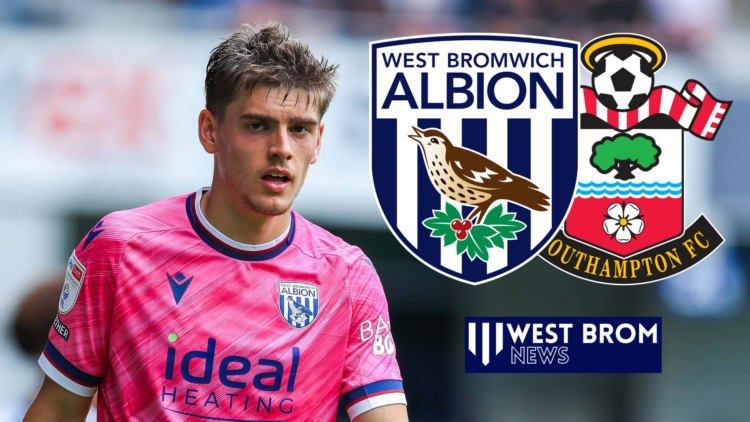 Southampton and West Brom badges, Tom Fellows