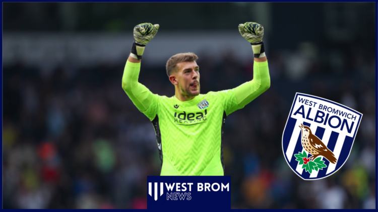 Alex Palmer, West Brom badge