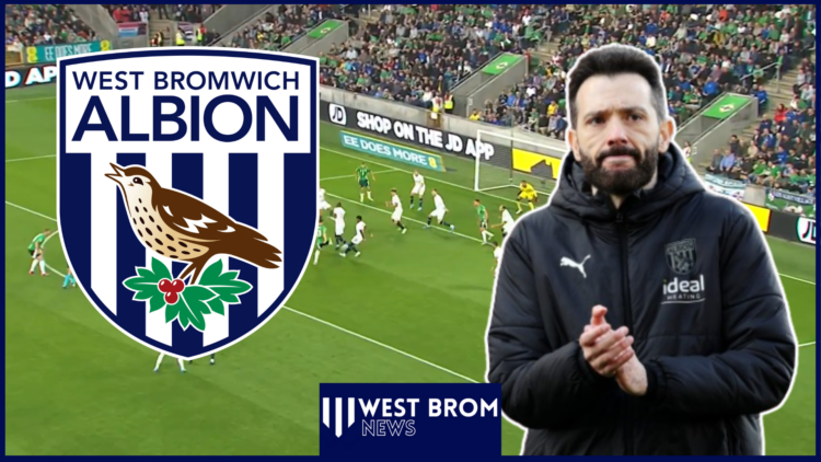 Carlos Corberan, West Brom badge