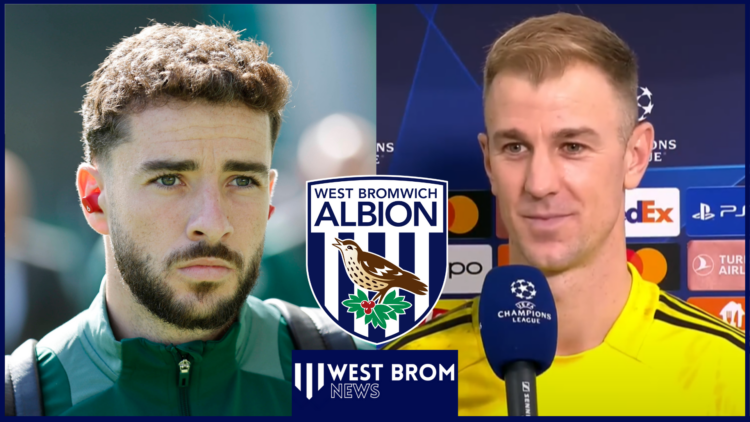 Mikey Johnston, Joe Hart, West Brom badge