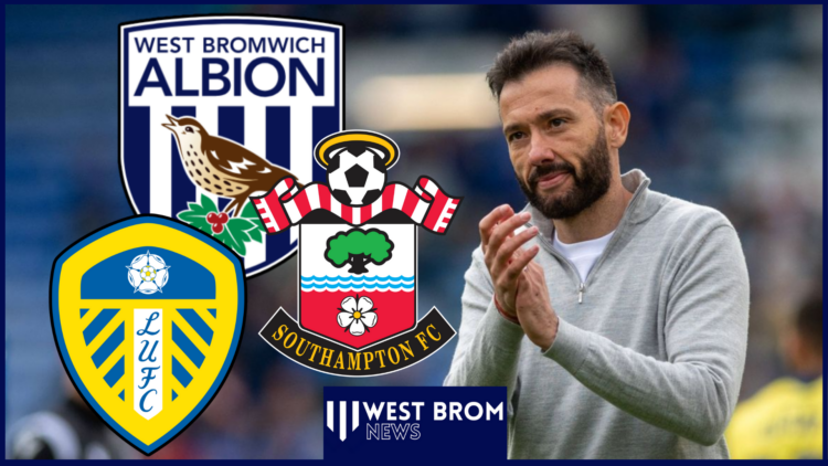 West Brom Carlos Corberan Leeds Southampton
