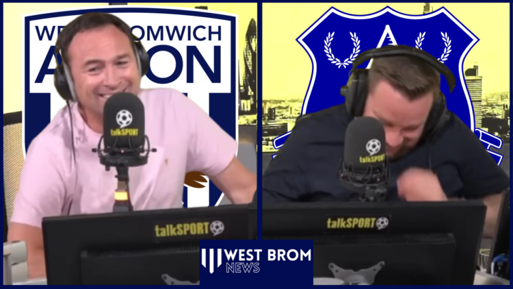 West Brom Everton Cundy O'Hara