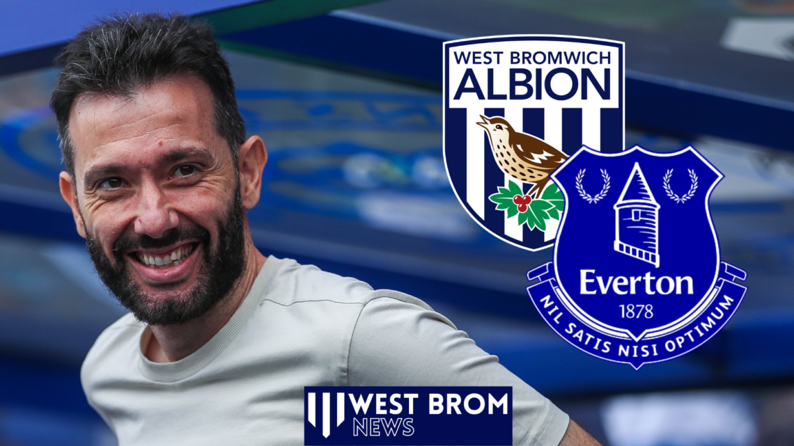 Carlos Corberan Everton West Brom badges