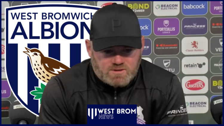 West Brom Plymouth Rooney