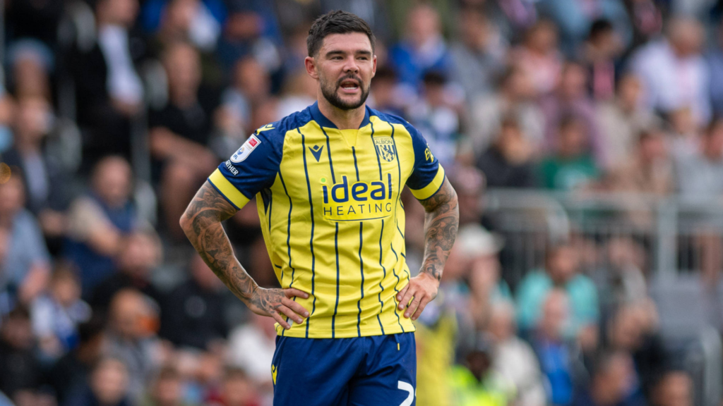 West Brom midfielder Alex Mowatt
