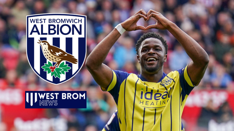 West Brom badge, Josh Maja