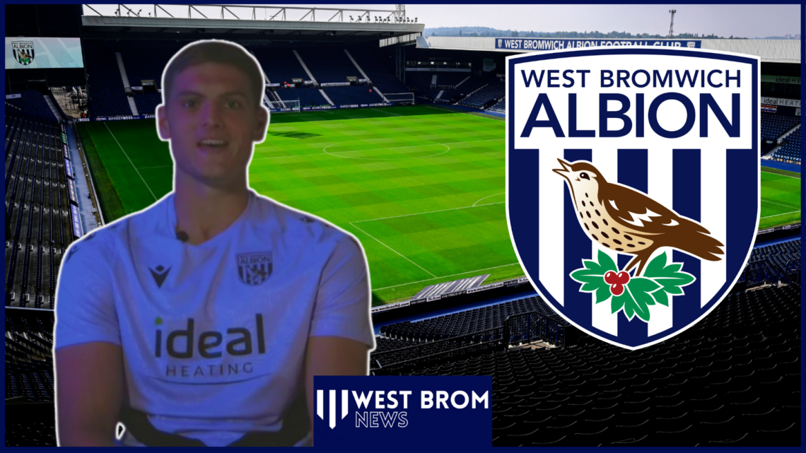 Caleb Taylor, West Brom badge