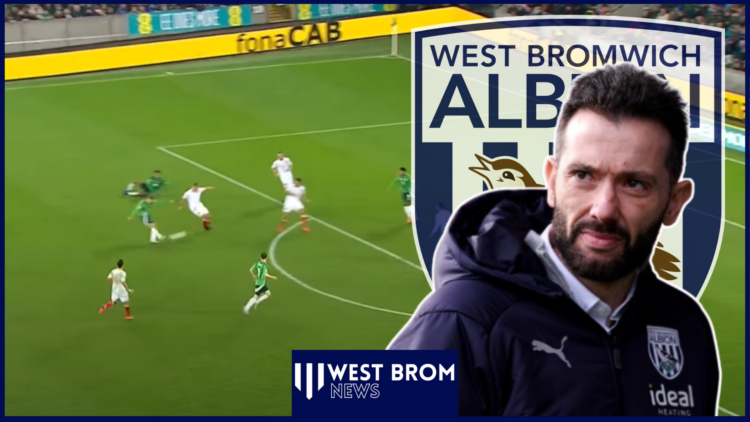 Carlos Corberan, Isaac Price, West Brom badge