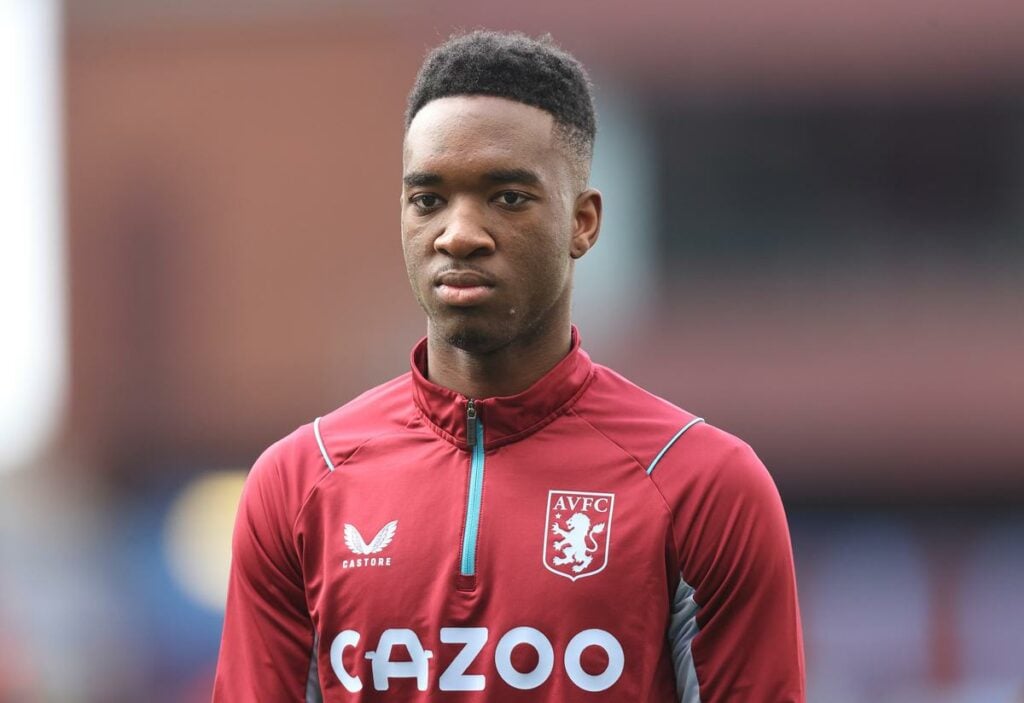 Aston Villa defender Lamare Bogarde