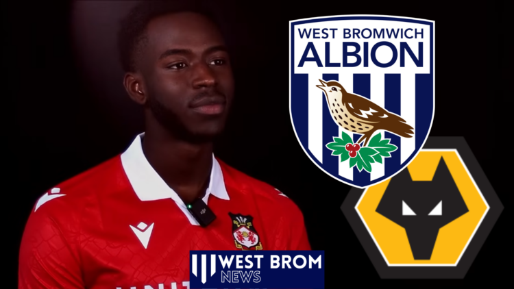 Mo Faal, West Brom badge, Wolves badge