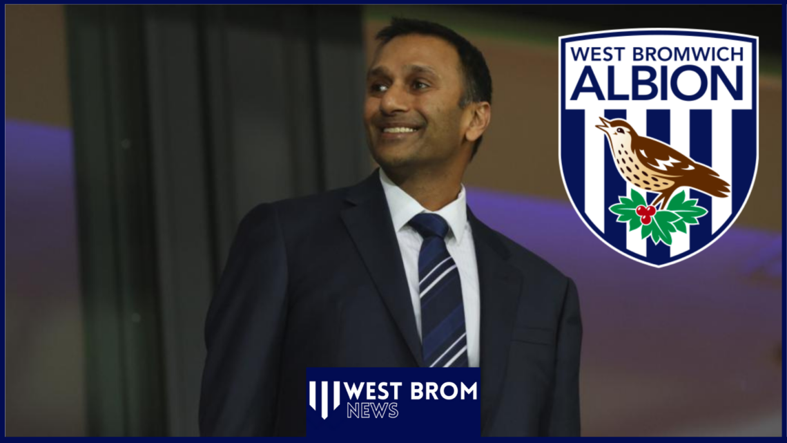 Picture of West Brom chairman Shilen Patel