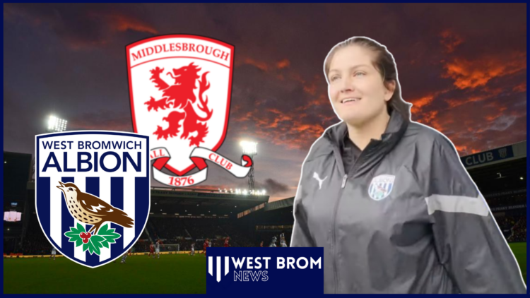 Siobhan Hodgetts-Still, West Brom badge, Middlesbrough badge