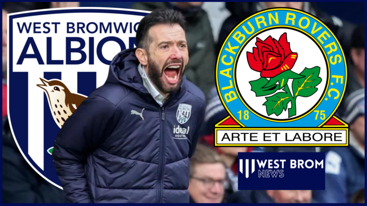 West Brom Blackburn Rovers Corberan