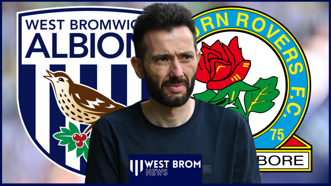 West Brom Blackburn Rovers Corberan