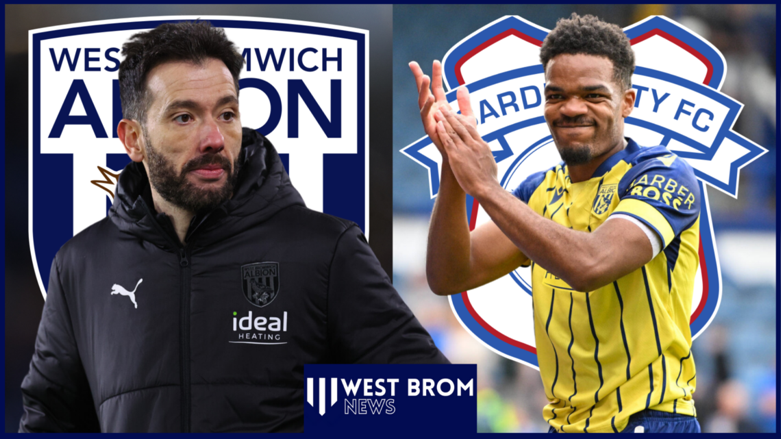 West Brom Cardiff City Corberan Diangana