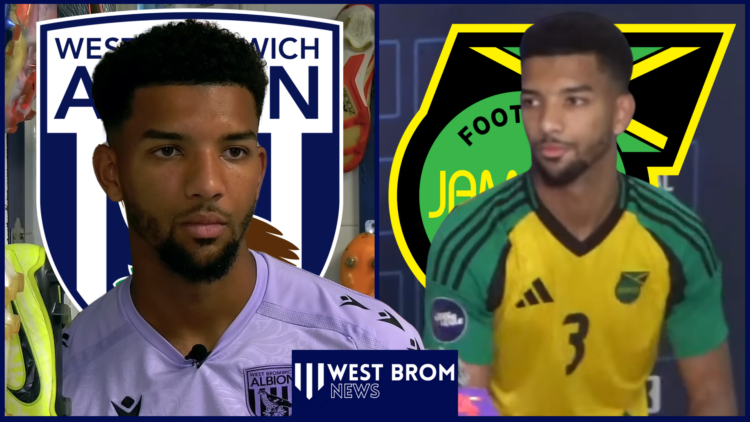 West Brom Jamaica Holgate