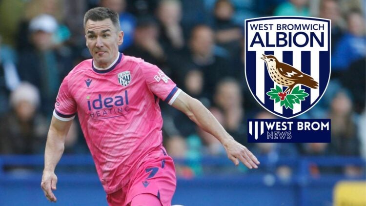 Jed Wallace, West Brom badge