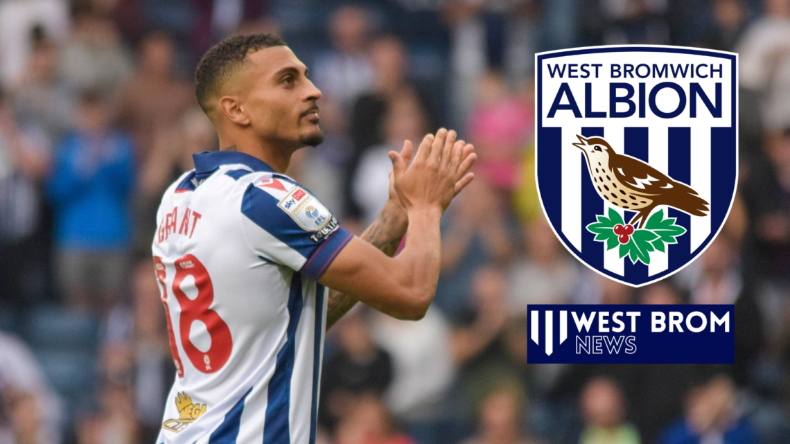Karlan Grant, West Brom badge