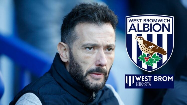 Carlos Corberan, West Brom badge