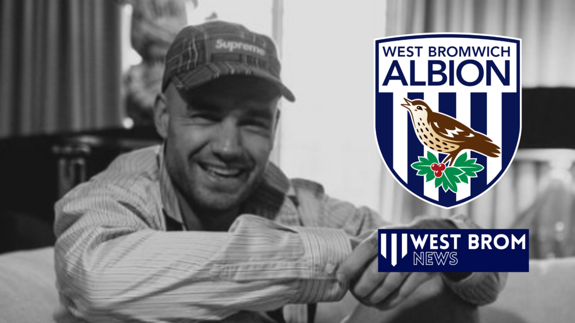 West Brom badge, Liam Payne
