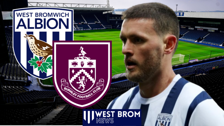 John Swift, West Brom badge, Burnley badge