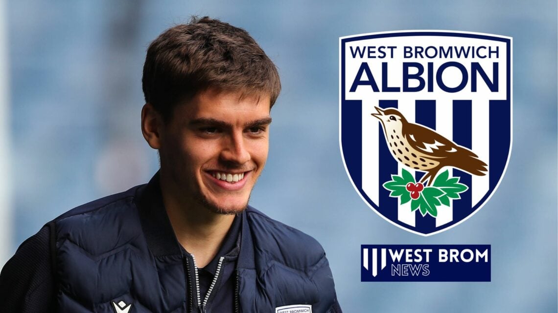Tom Fellows, West Brom badge