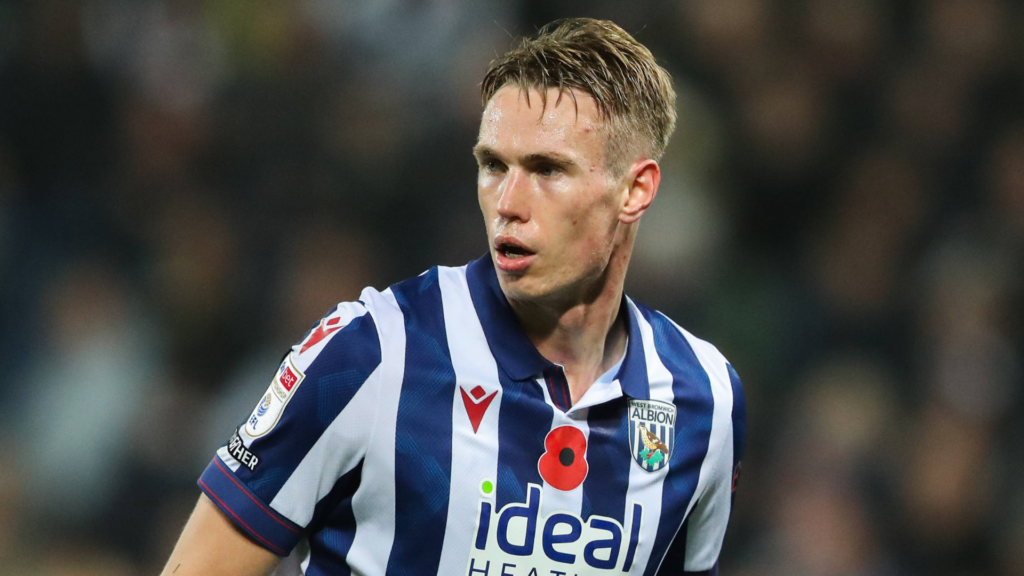 West Brom defender Torbjorn Heggem.