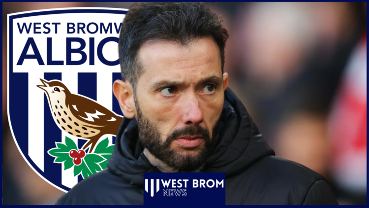 West Brom badge, Carlos Corberan
