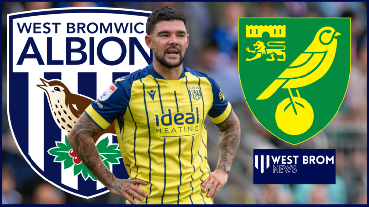 West Brom Norwich City Mowatt