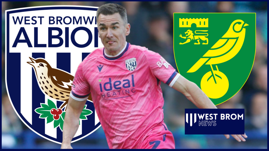 West Brom Norwich City Wallace