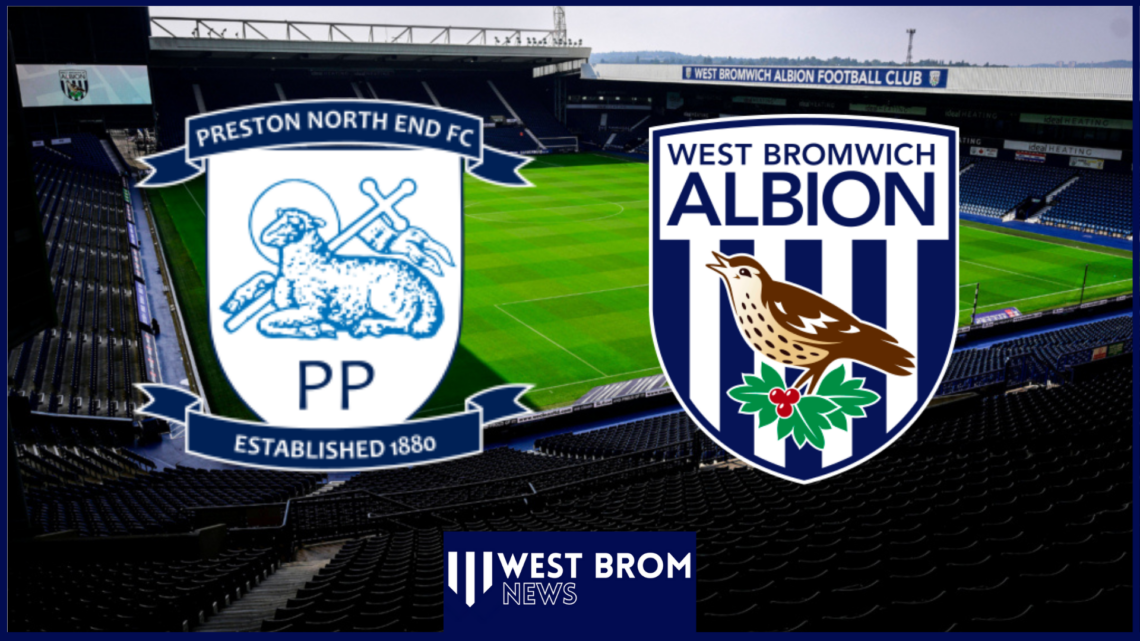 Picture of west brom and preston north end badges