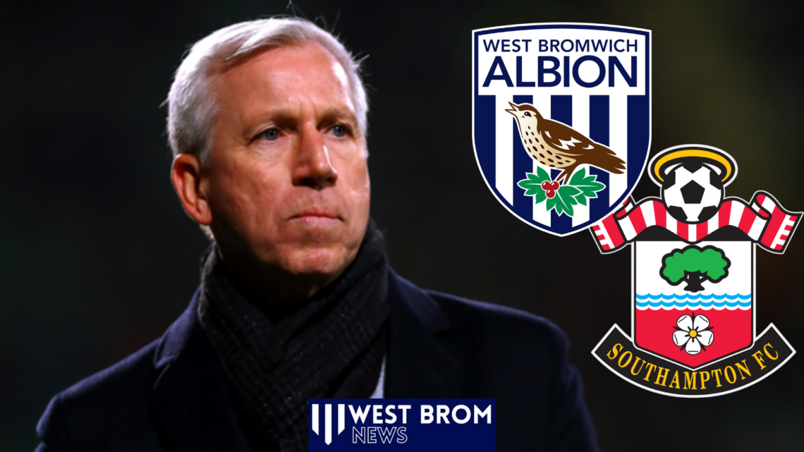 Alan Pardew West Brom Southampton