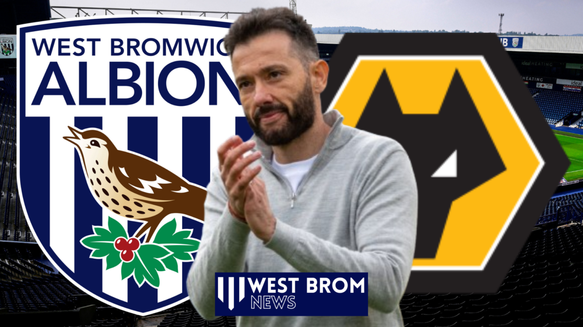 Carlos Corberan, West Brom badge, Wolves badge