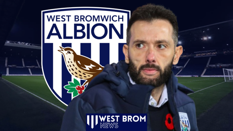 Carlos Corberan, West Brom badge