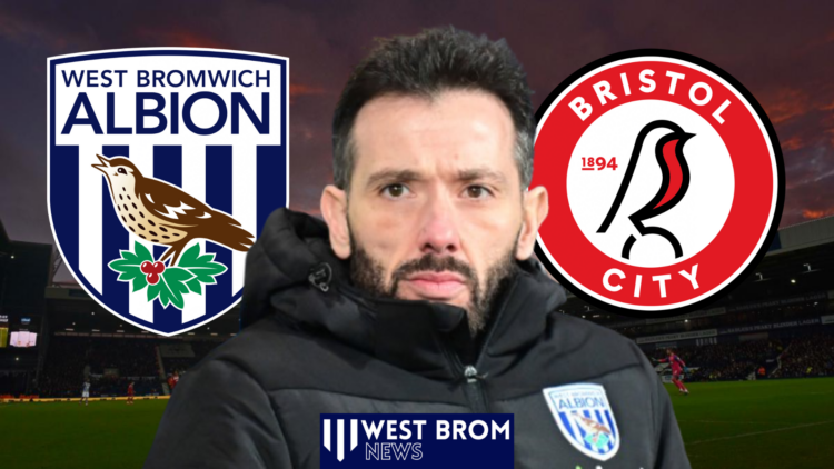 Carlos Corberan West Brom Bristol City badges
