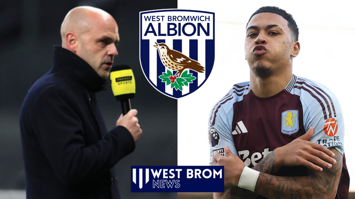 Danny Murphy, Morgan Rogers, West Brom badge