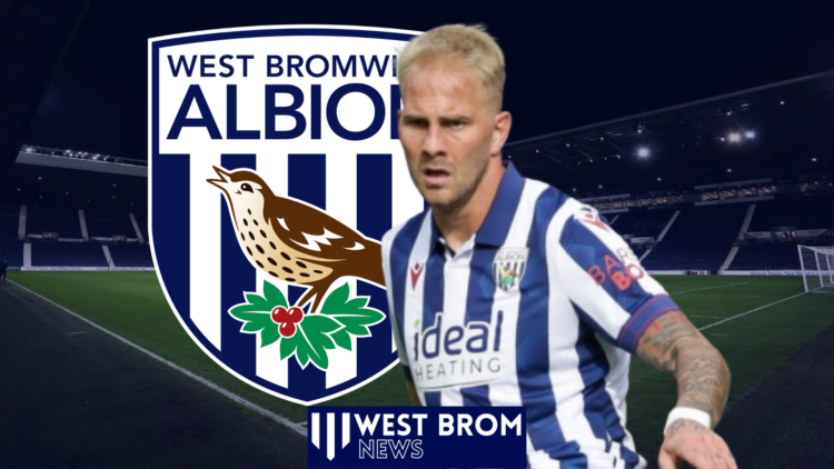 Uros Racic, West Brom badge