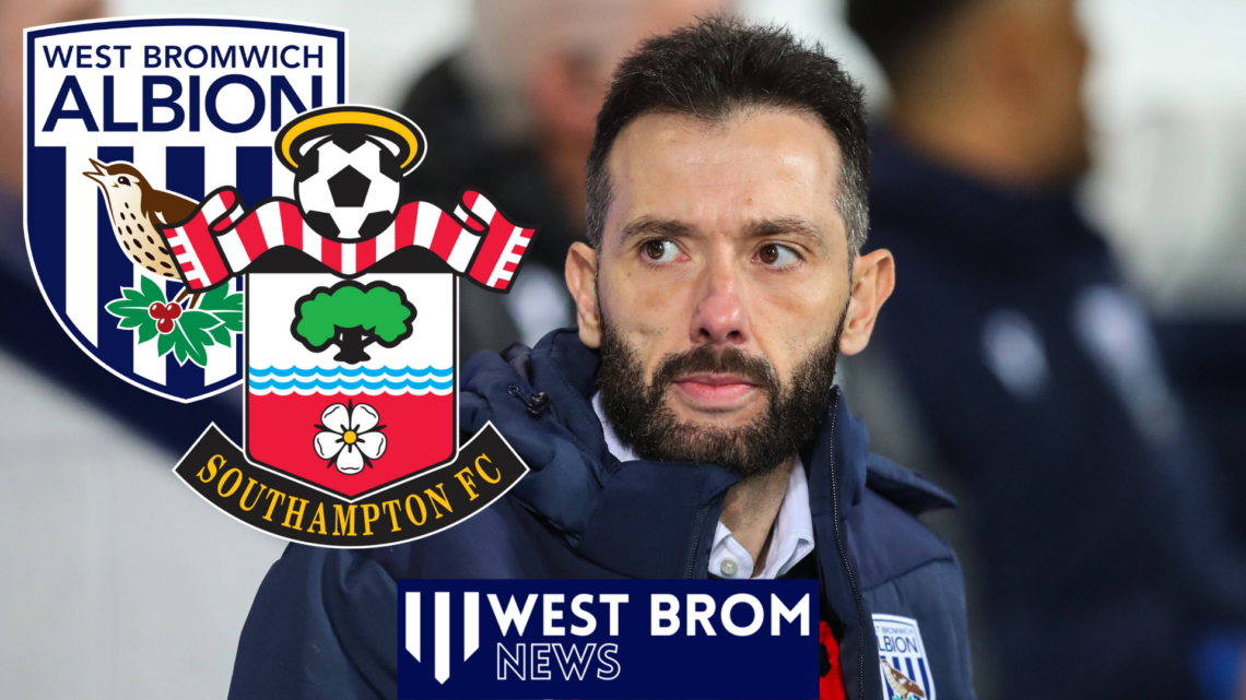 West Brom Carlos Corberan Southampton
