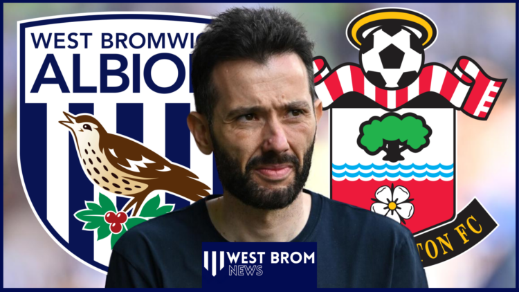 West Brom Southampton Corberan