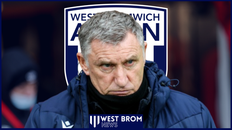 West Brom Tony Mowbray