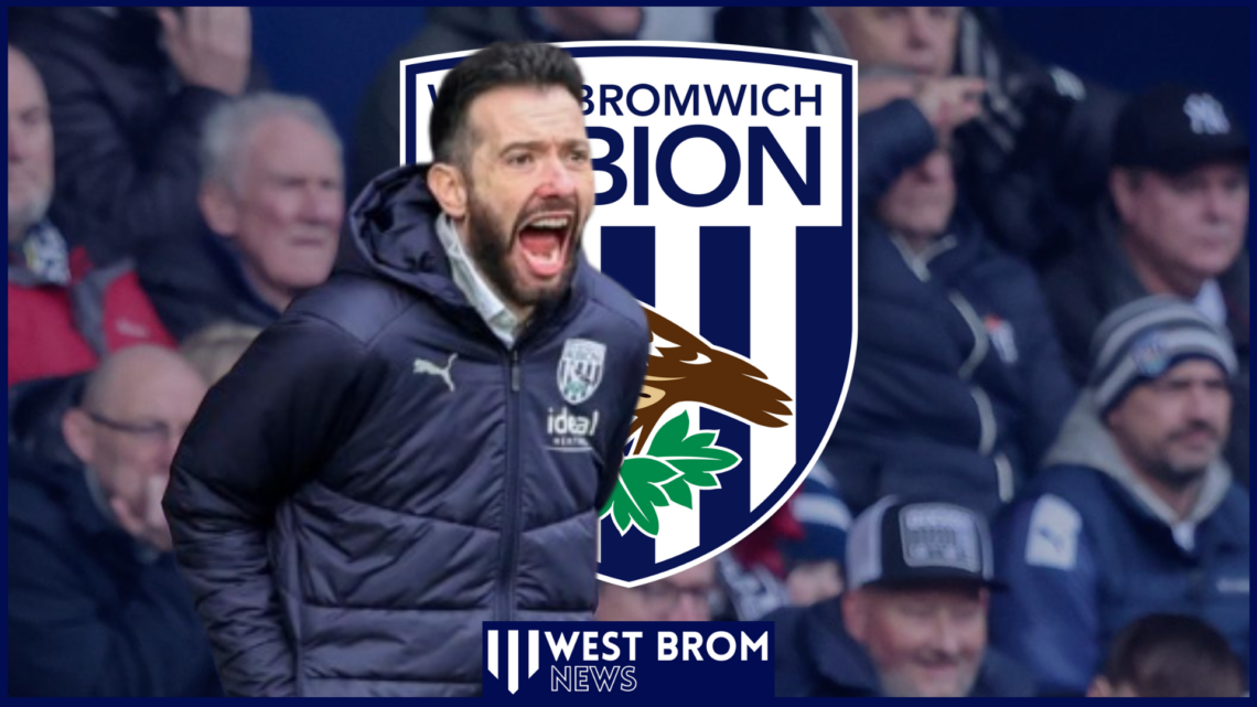 West Brom manager Carlos Corberan