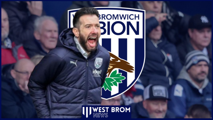 West Brom manager Carlos Corberan