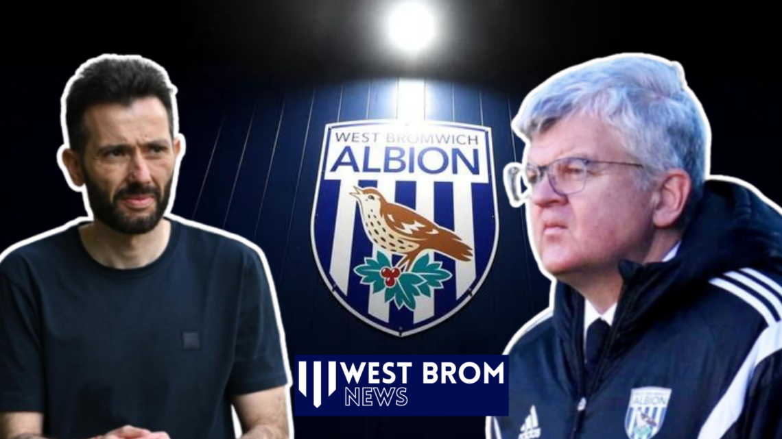Carlos Corberan Adrian Chiles West Brom badge