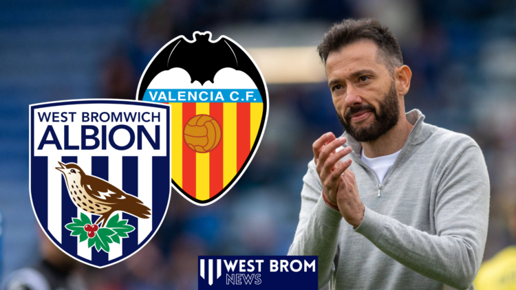 Carlos Corberán West Brom Valencia badges